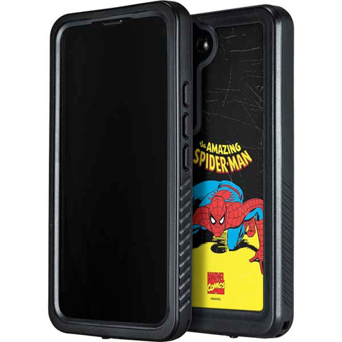 Marvel Classic Comics The Amazing Spider-Man Galaxy S24 Plus Waterproof Case